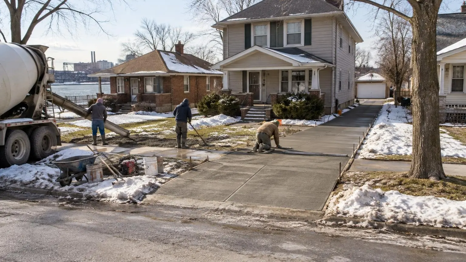 Concrete Contractors in Flint, MI